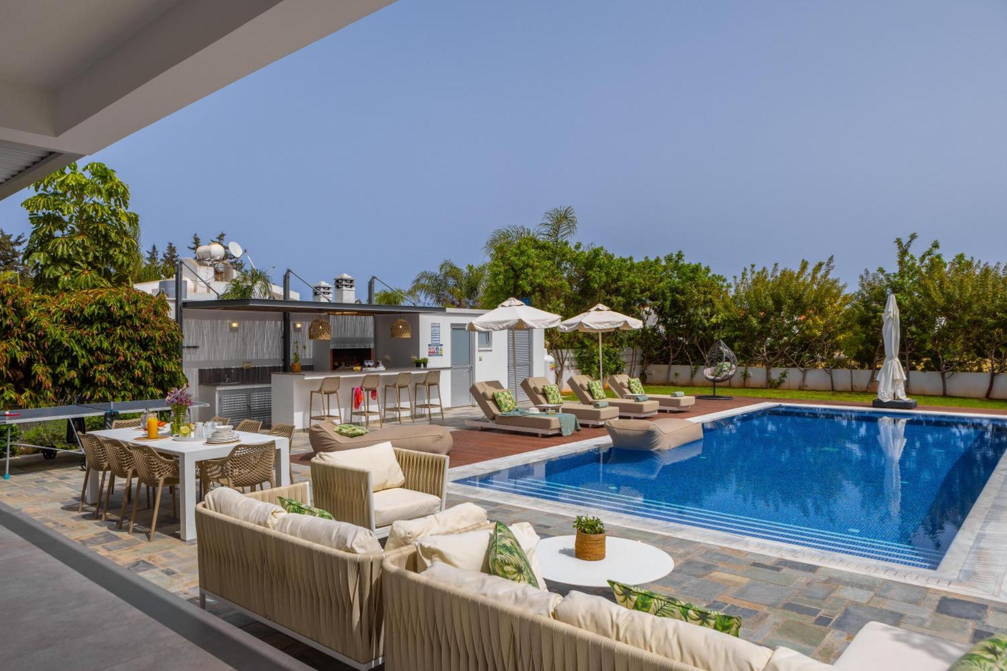 Green Heaven Villa 3 Protaras Exterior foto